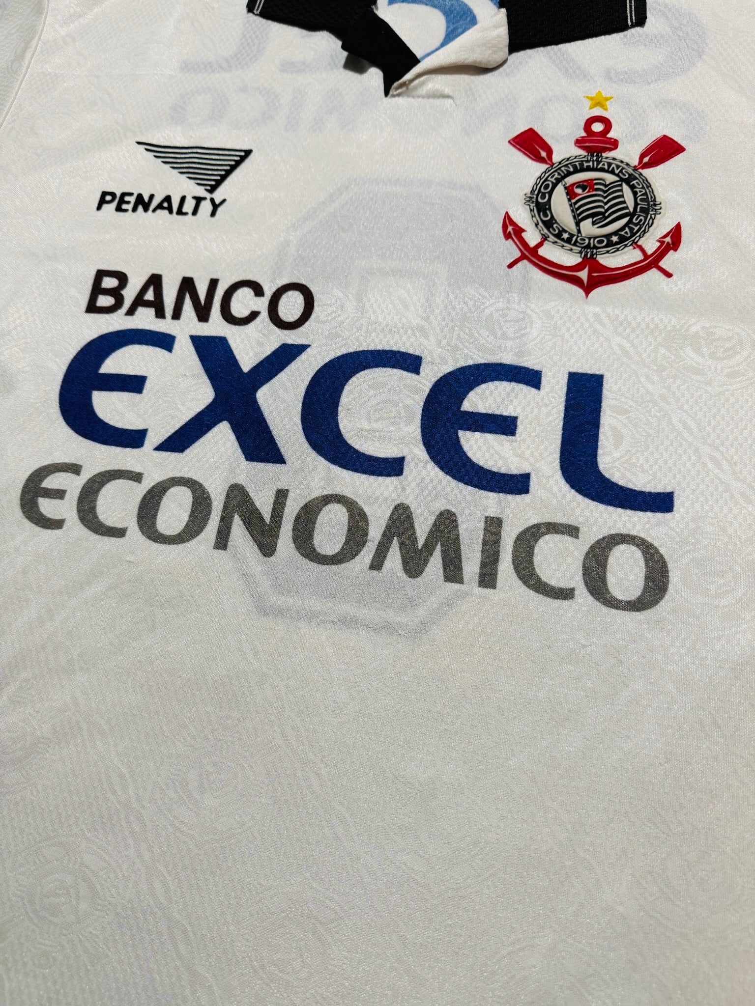 1997/98 Corinthians Home Size M - label detail