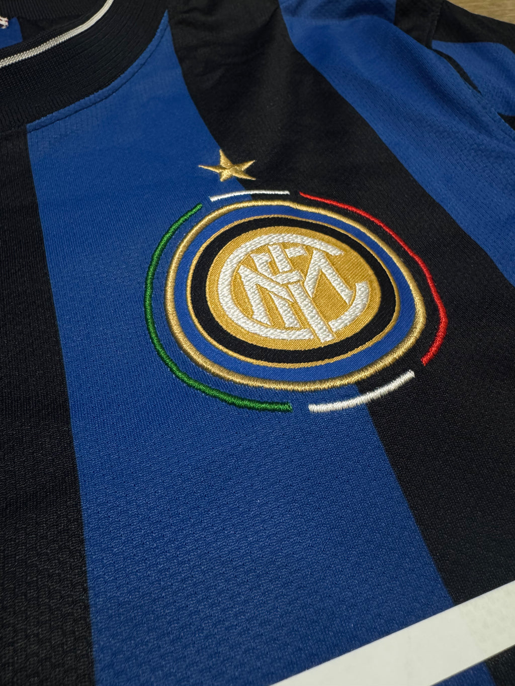 2009/10 Inter Milan Home Size L Balotelli - label detail