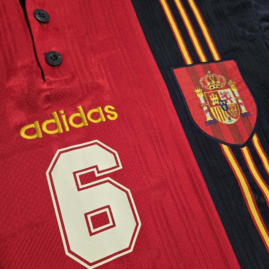 1996/98 Spain Home Size XL Hierro