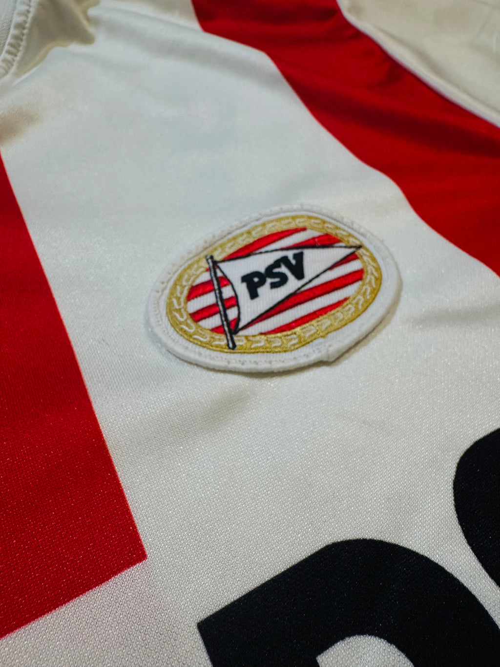1998/99 PSV Home Size L - label detail