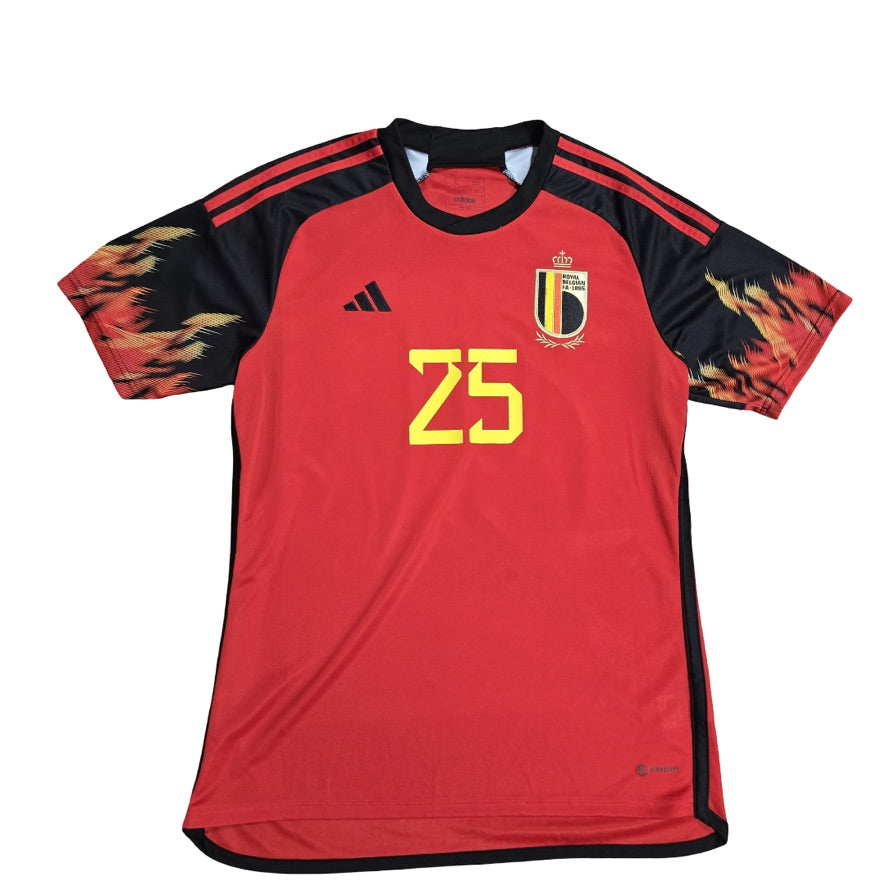 2022/23 Belgium Home Size L Doku - back view