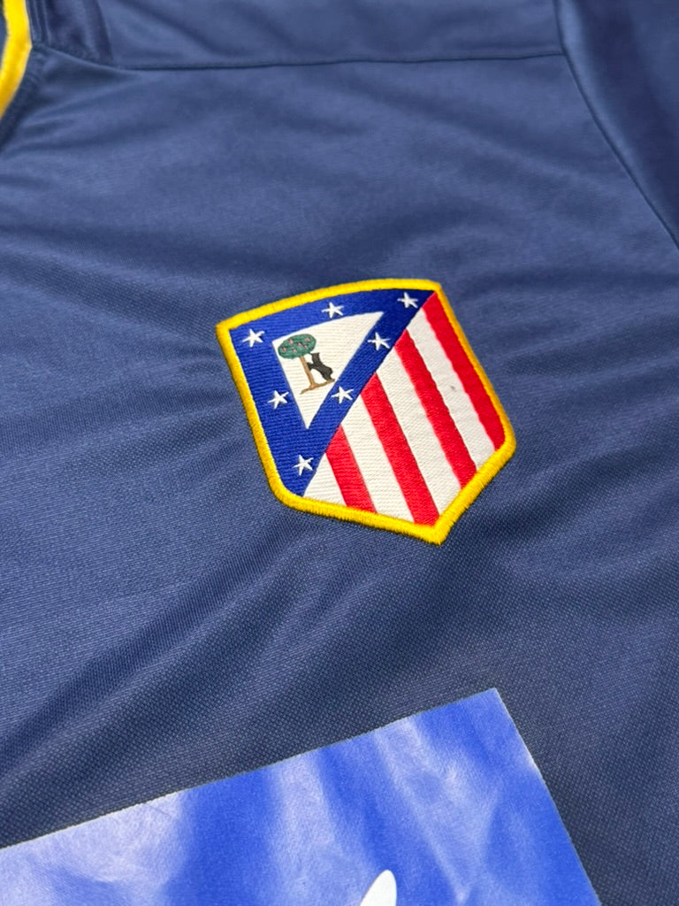 2002/03 Atletico Madrid Away Size L Torres - label detail