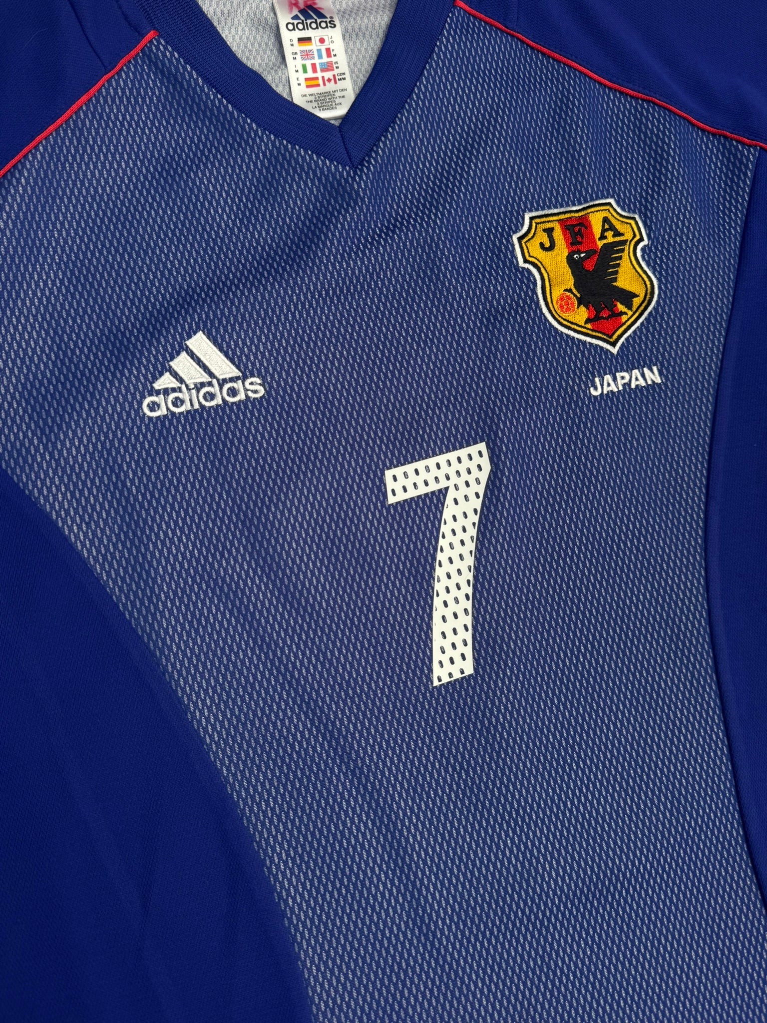 2002/04 Japan Home Size M Nakata