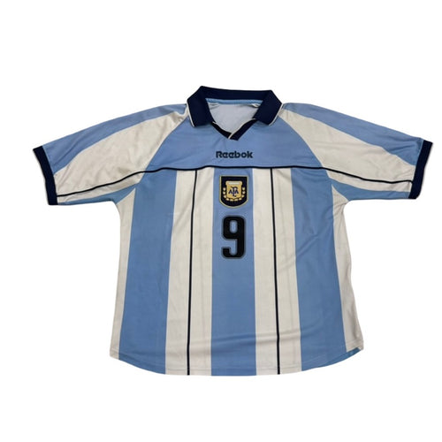 2000/01 Argentina Home Size M Batistuta