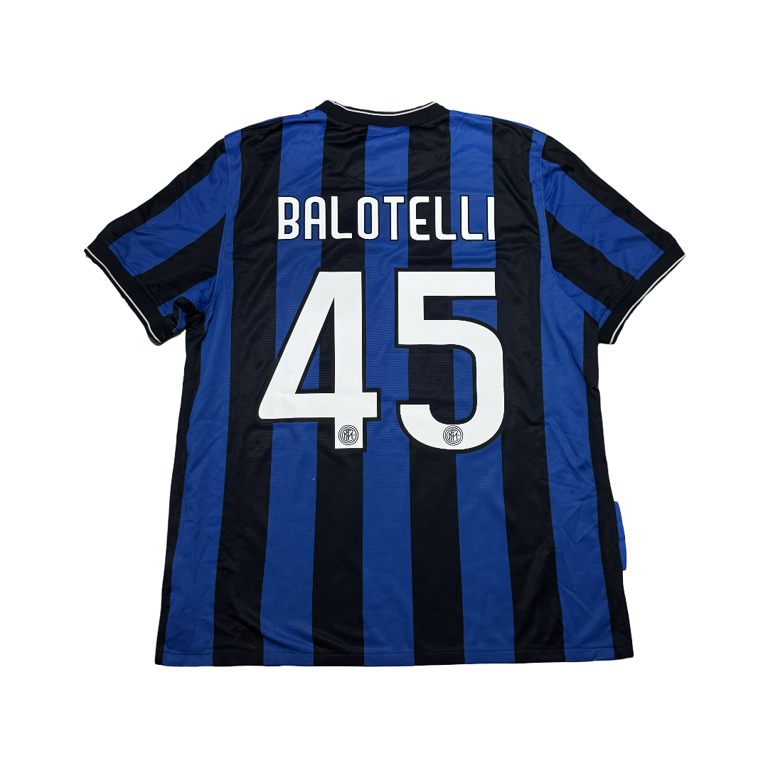 2009/10 Inter Milan Home Size L Balotelli