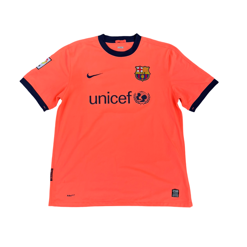 2009/10 FC Barcelona Away Size L Ibrahimovic - back view