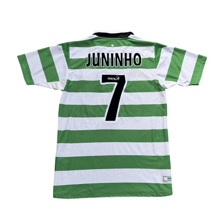 2004/05 Celtic FC Home Size S Juninho - front view