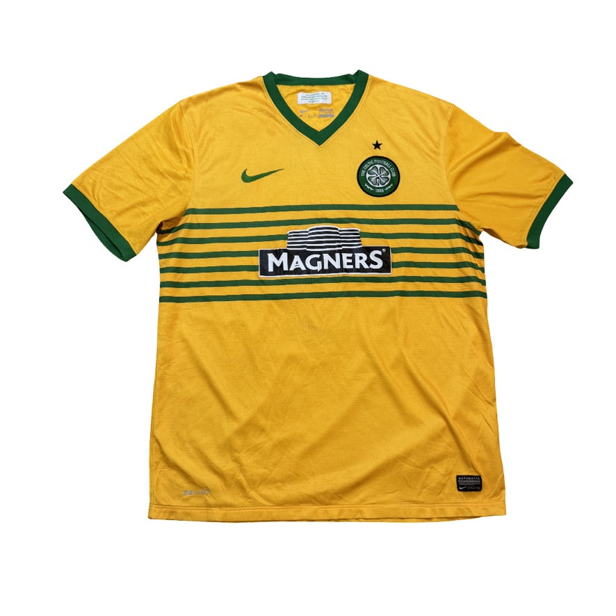 2013/14 Celtic FC Away Size L Virgil Van Dijk - back view