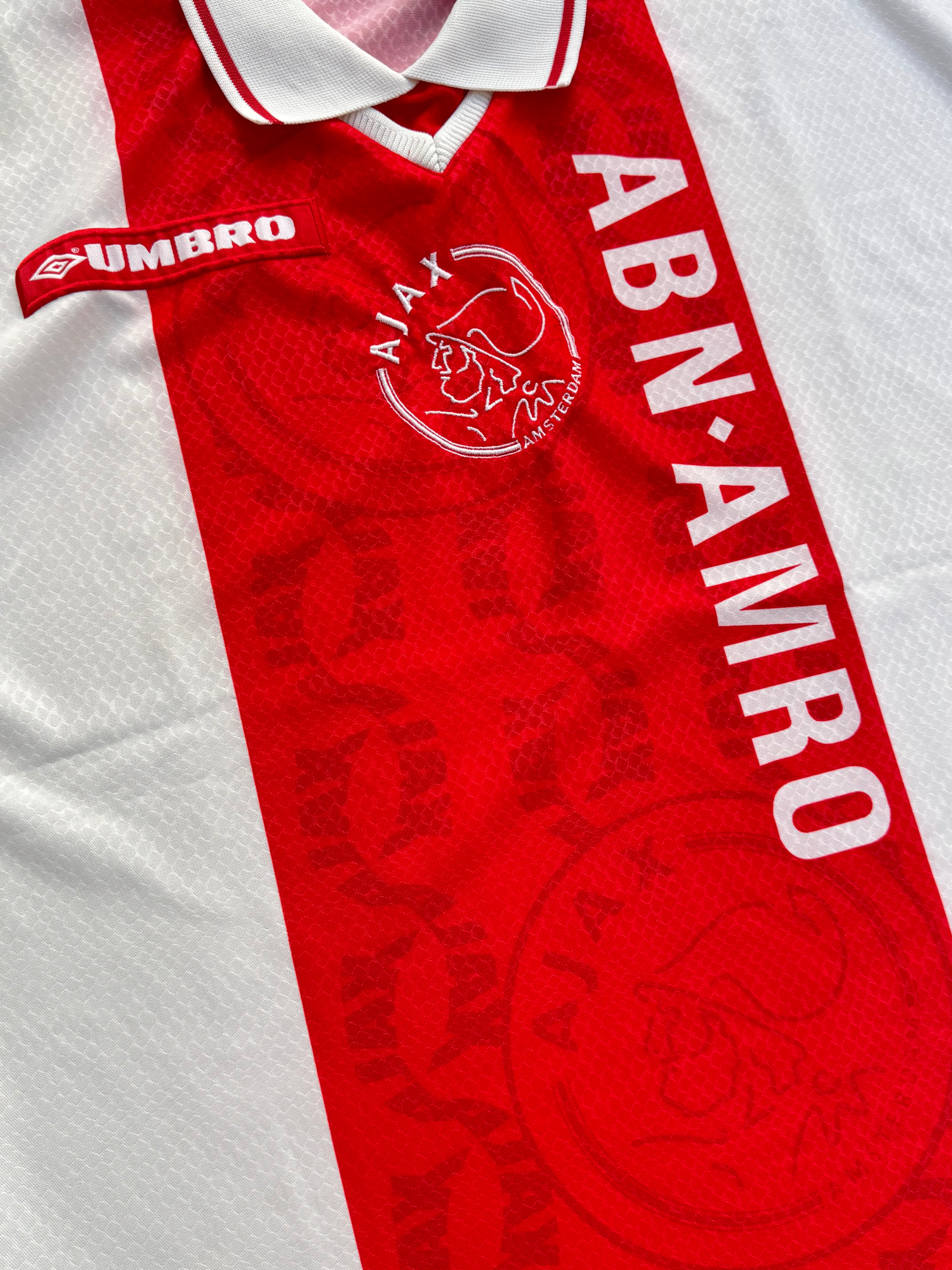 1998/99 Ajax Home Size L - close-up detail