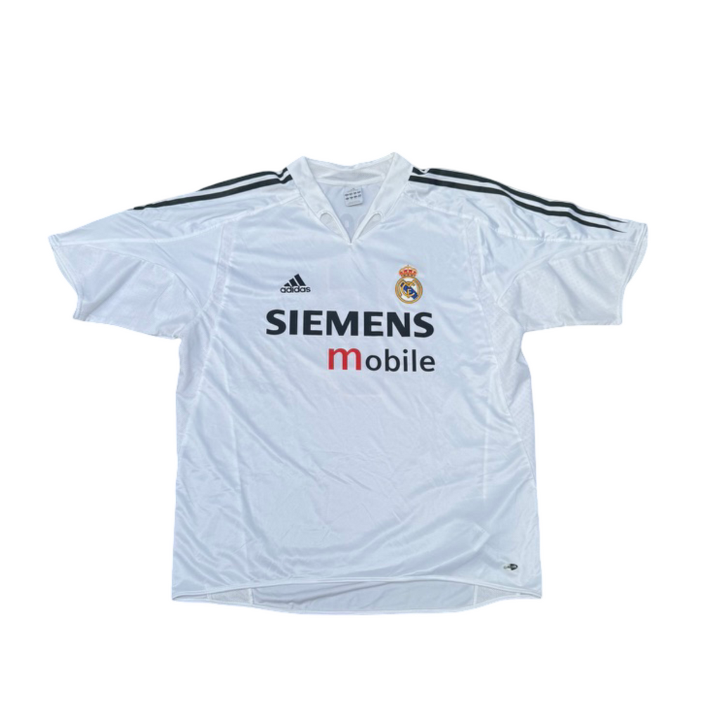 2004/05 Real Madrid Home Size XL Zidane - back view