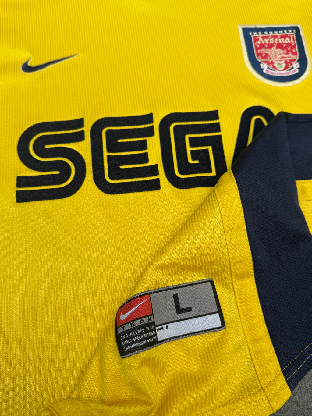 1999/01 Arsenal Away Size L