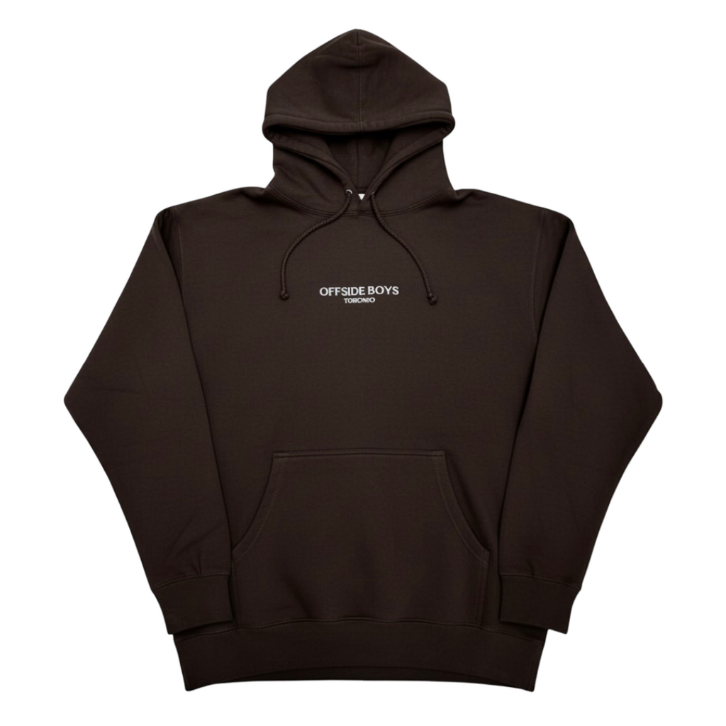 OB Embroidered Hoodie - Brown