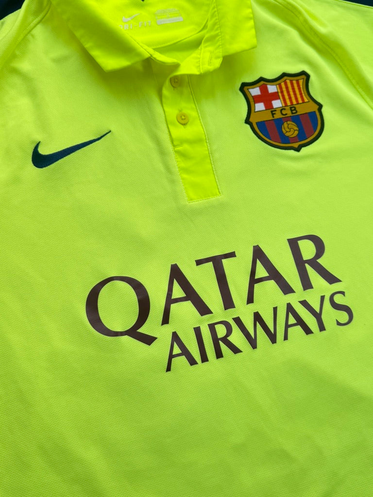 2014/15 FC Barcelona Third Size M Neymar - close-up detail