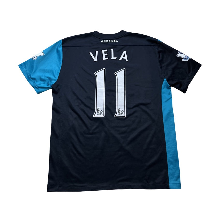 2011/12 Arsenal Away Size L Vela – Offside Boys