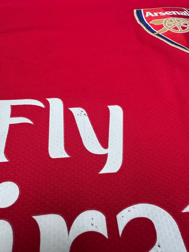 2006/08 Arsenal Home Size XL Henry - label detail