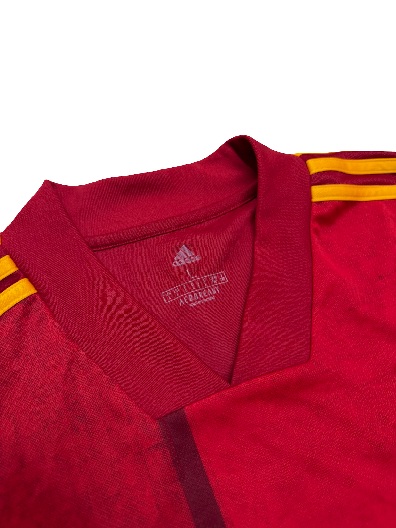 2020/21 Spain Home Size L - label detail