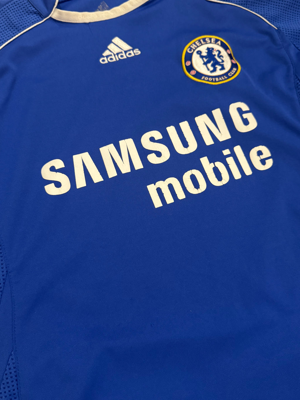 2006/08 Chelsea Home Size Youth M - close-up detail
