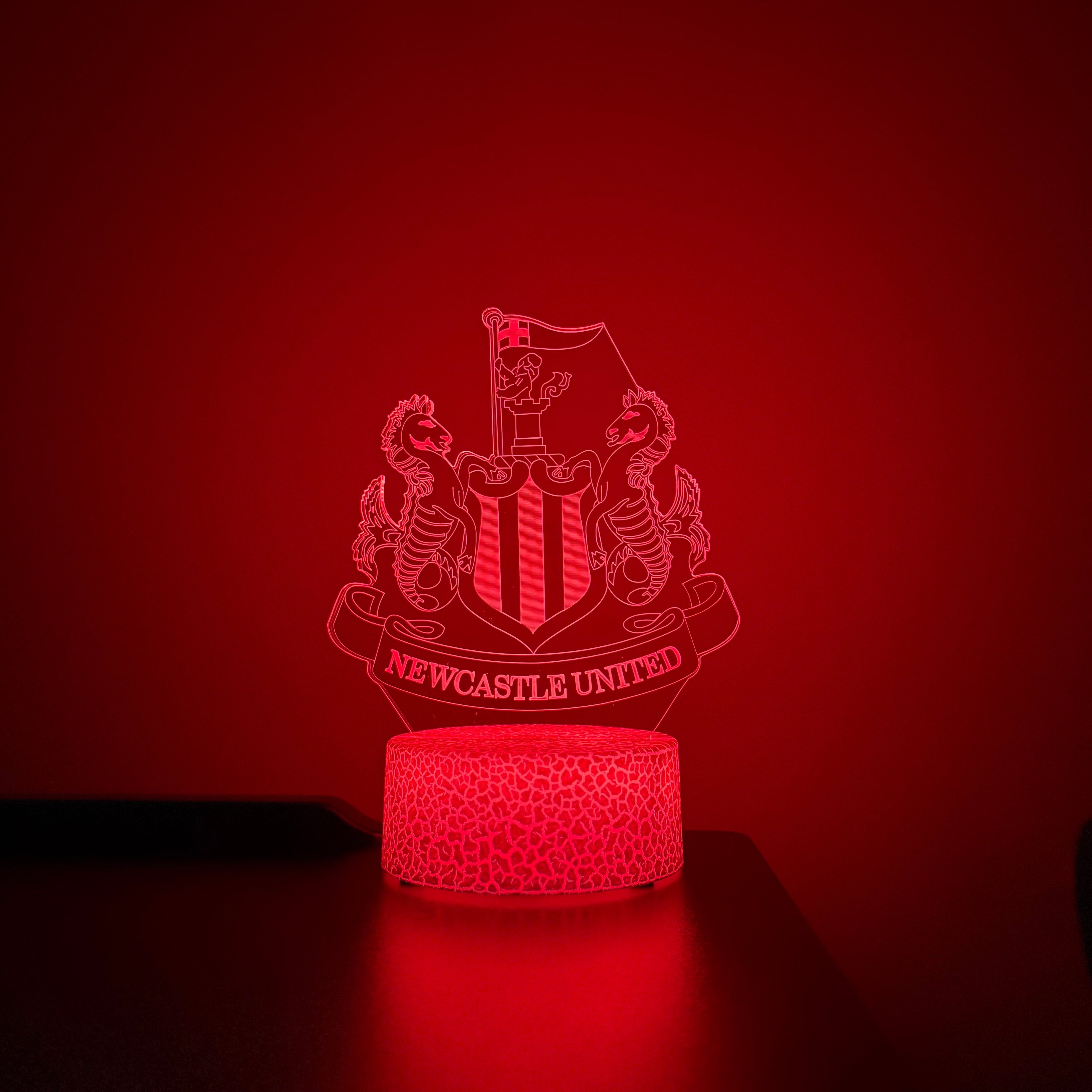Newcastle United FC LED Lamp