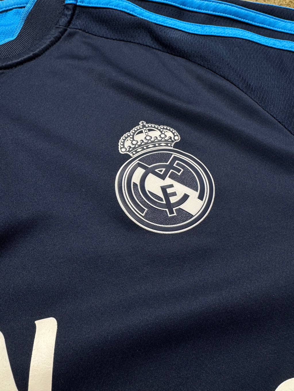2015/16 Real Madrid Third Size M - label detail