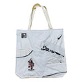 Upcycled Tote: Lions - front view