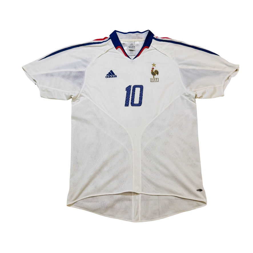 2004/06 France Away Size L Zidane - back view