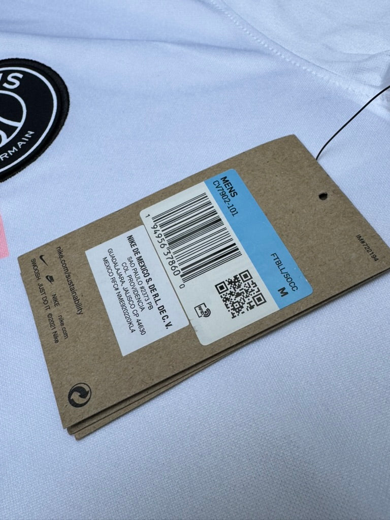 2021/22 PSG Away Size M Mbappe BNWT
