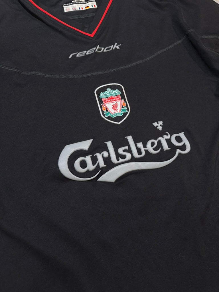 2002/03 Liverpool FC Away Size XL Gerrard - close-up detail