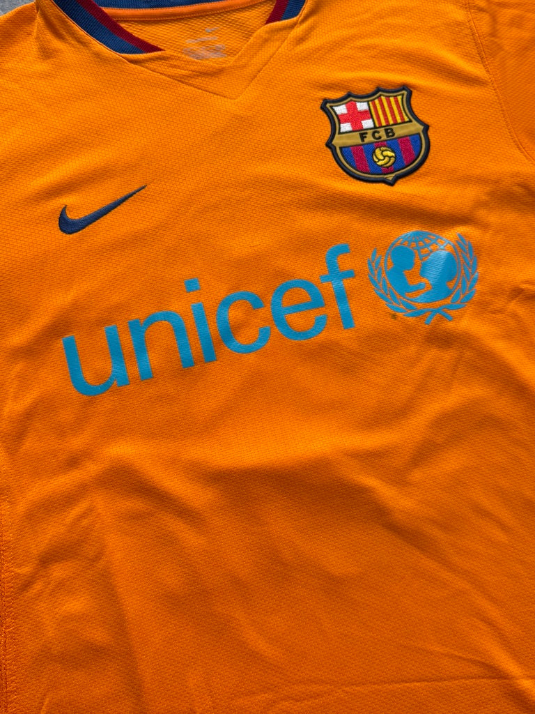 2006/07 FC Barcelona Away Size S Eto'o - close-up detail