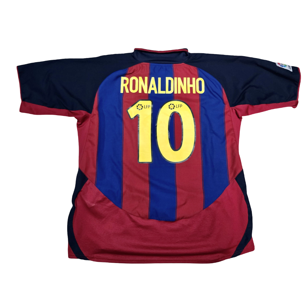2003/04 FC Barcelona Home Size XXL Ronaldinho