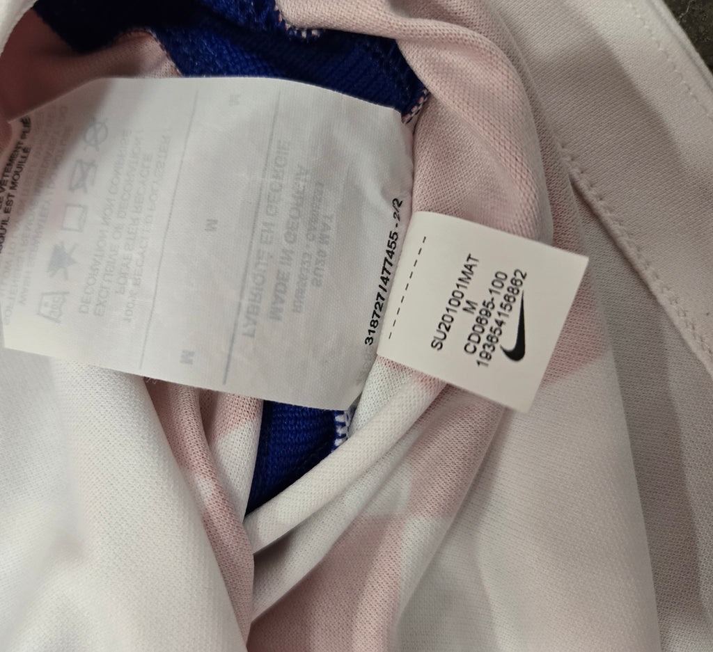 2020/22 Croatia Home Size M - label detail
