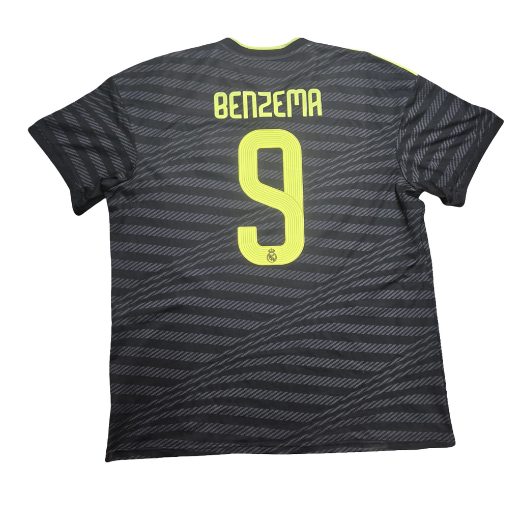 2022/23 Real Madrid Third Size XL Benzema - front view