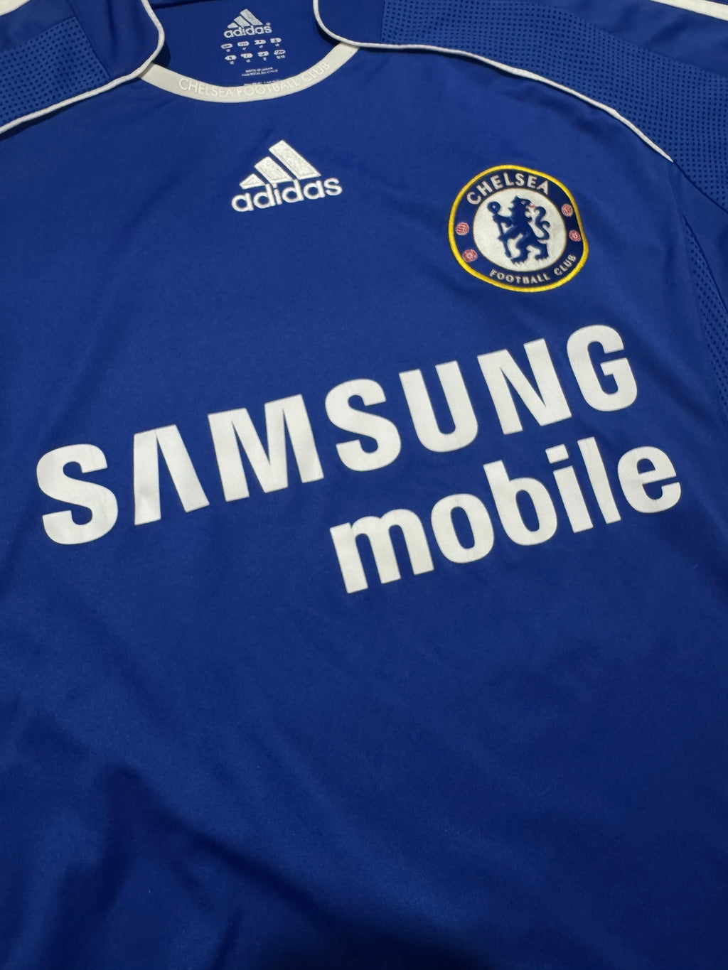 2006/08 Chelsea FC Home Size M Lampard - close-up detail