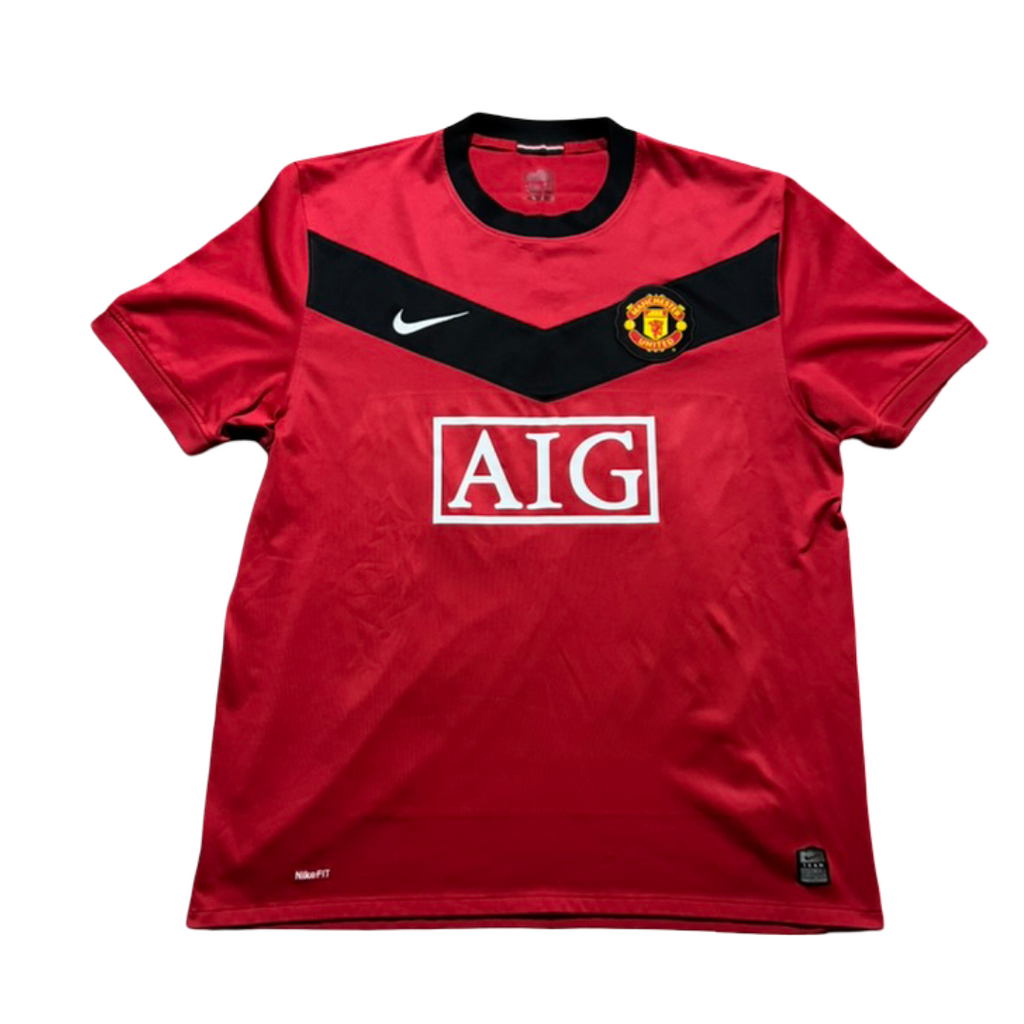 2009/10 Manchester United Home Size XL J.S. Park - back view