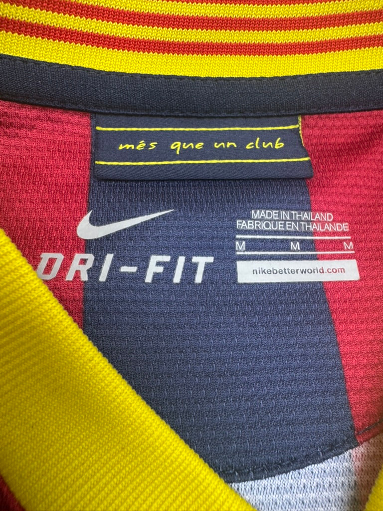 2013/14 FC Barcelona Home Size M Messi L/S - additional view 5