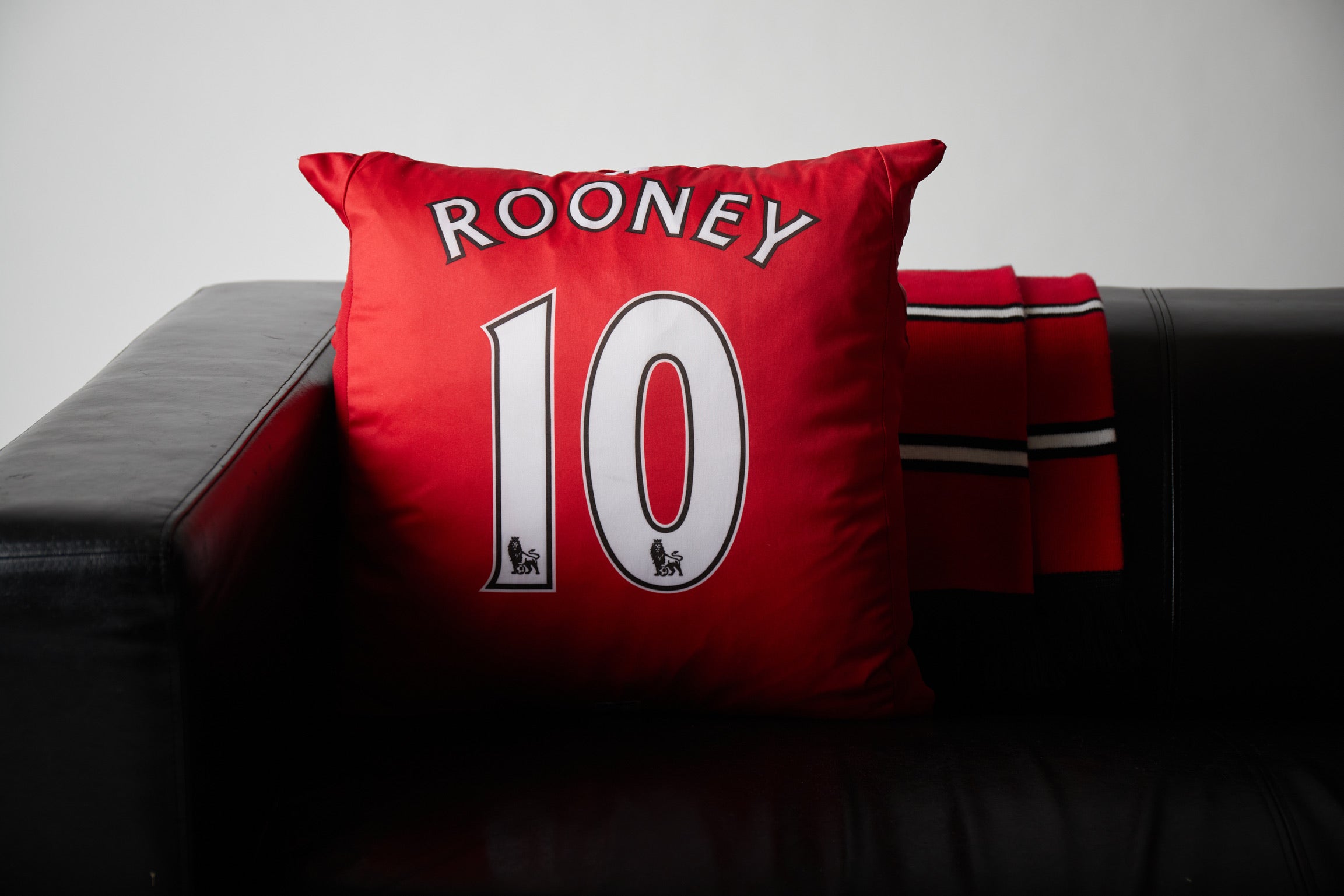 Upcycled Pillow: Wazza - back view