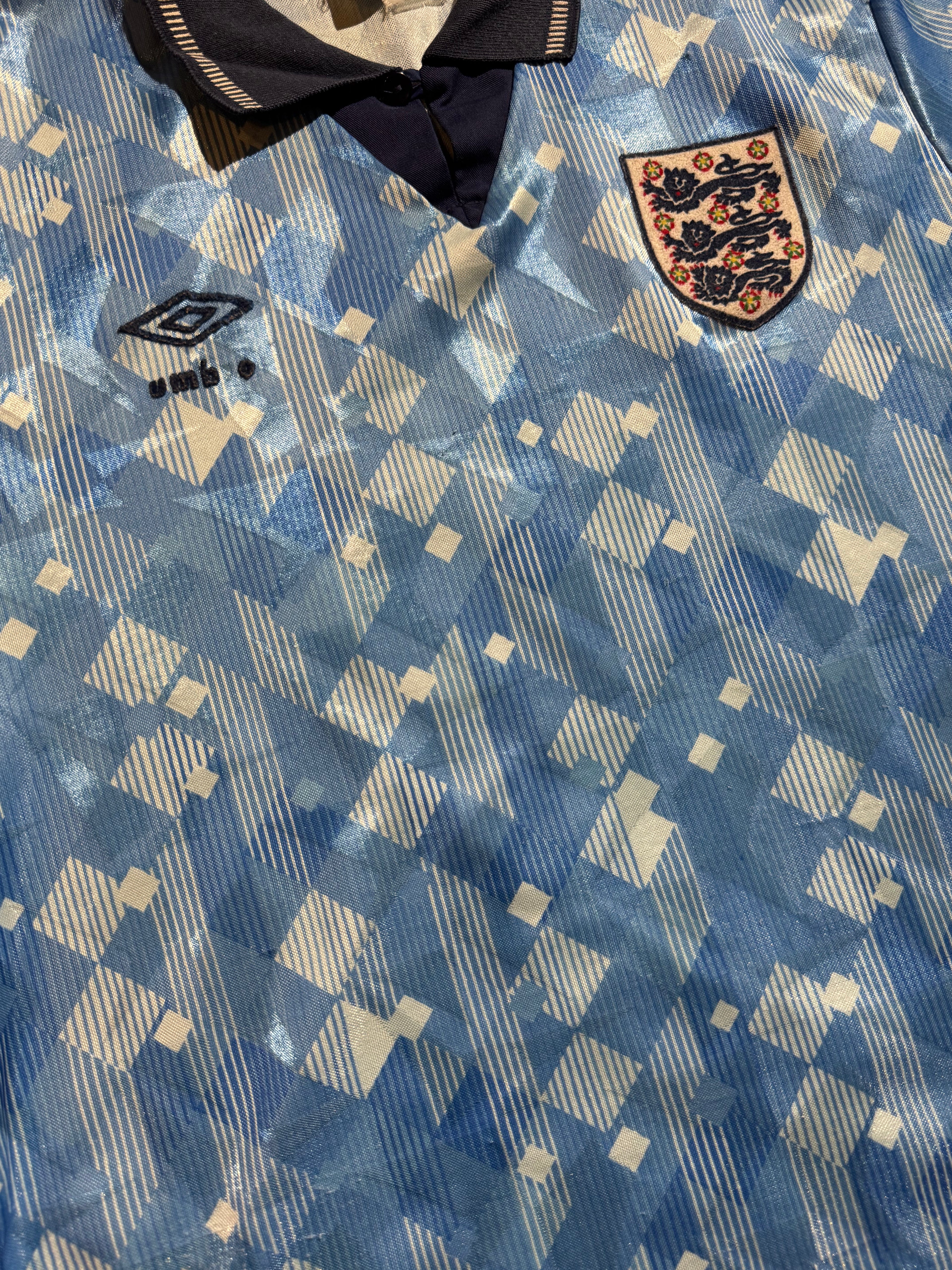 1990/92 England Third Size S