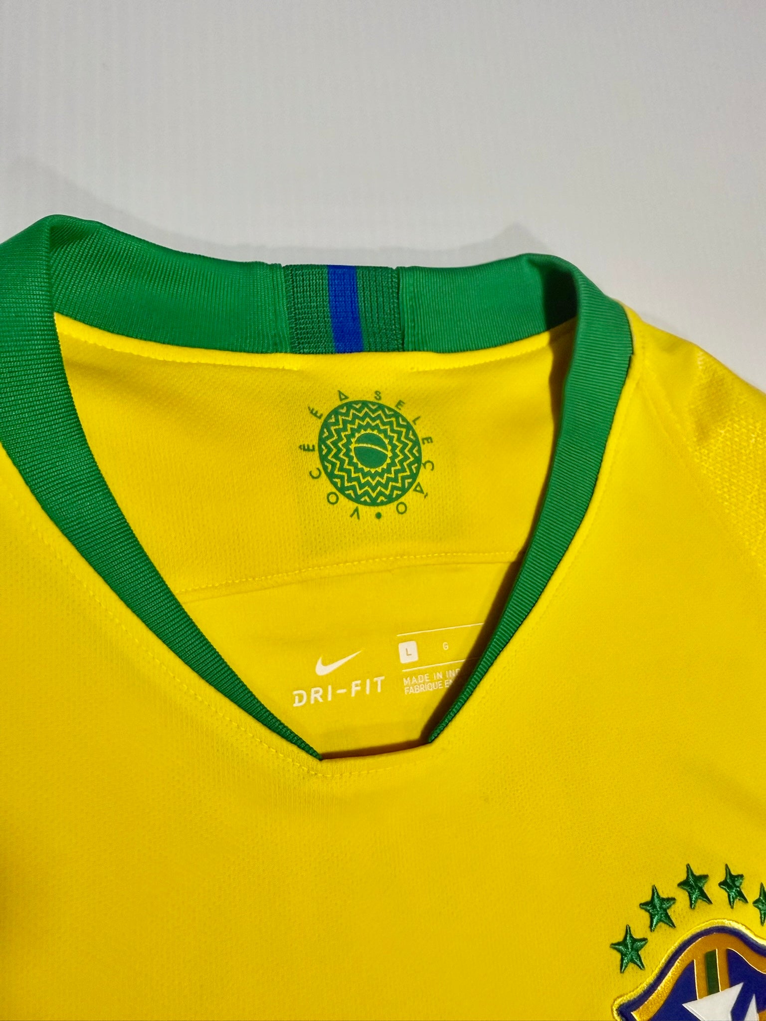 2018/19 Brazil Home Size L Neymar - additional view 6