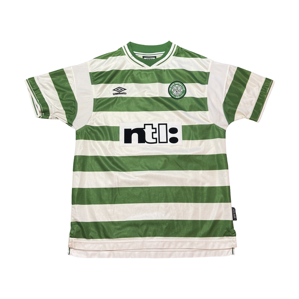 1999/01 Celtic FC Home Size L Larsson