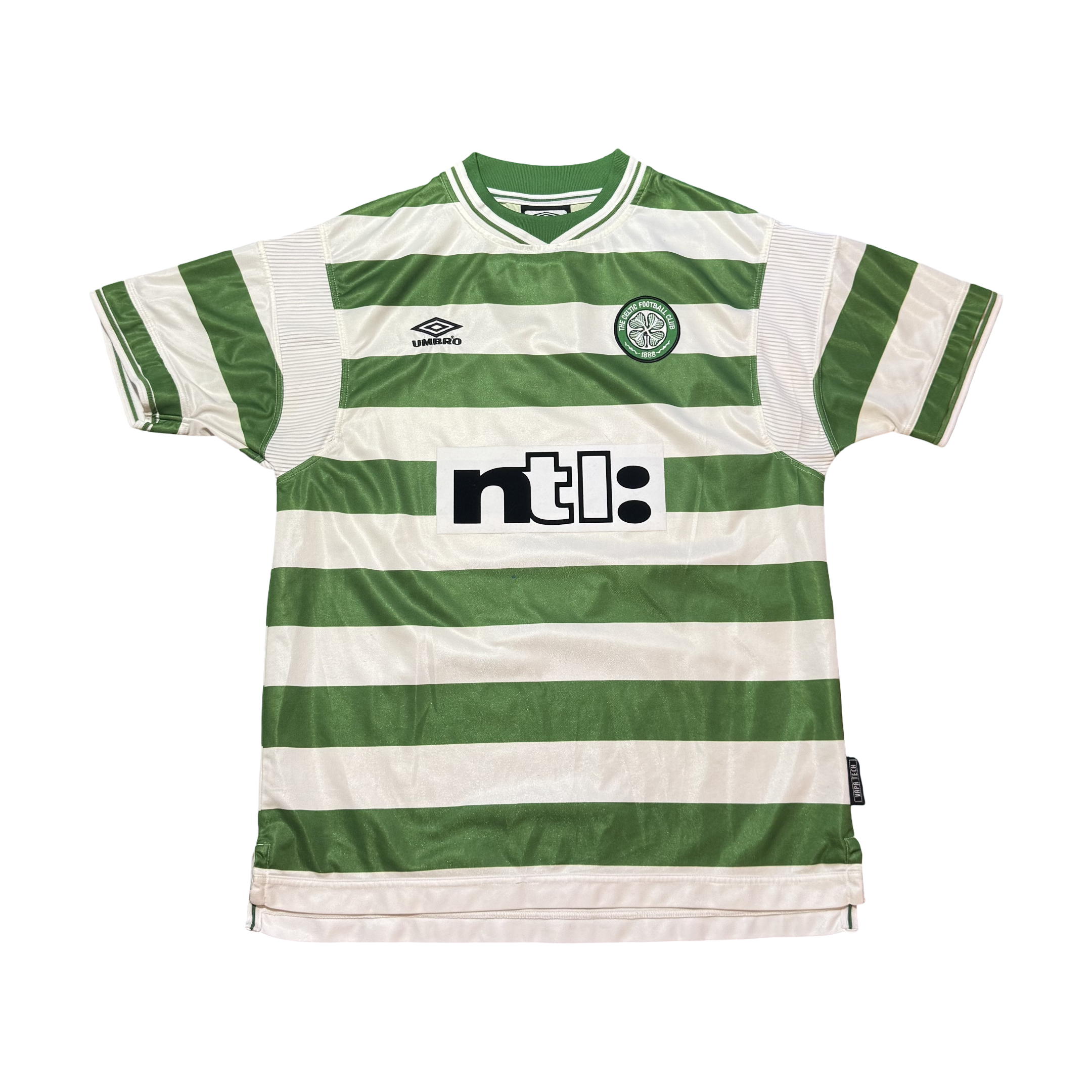 1999/01 Celtic FC Home Size L Larsson