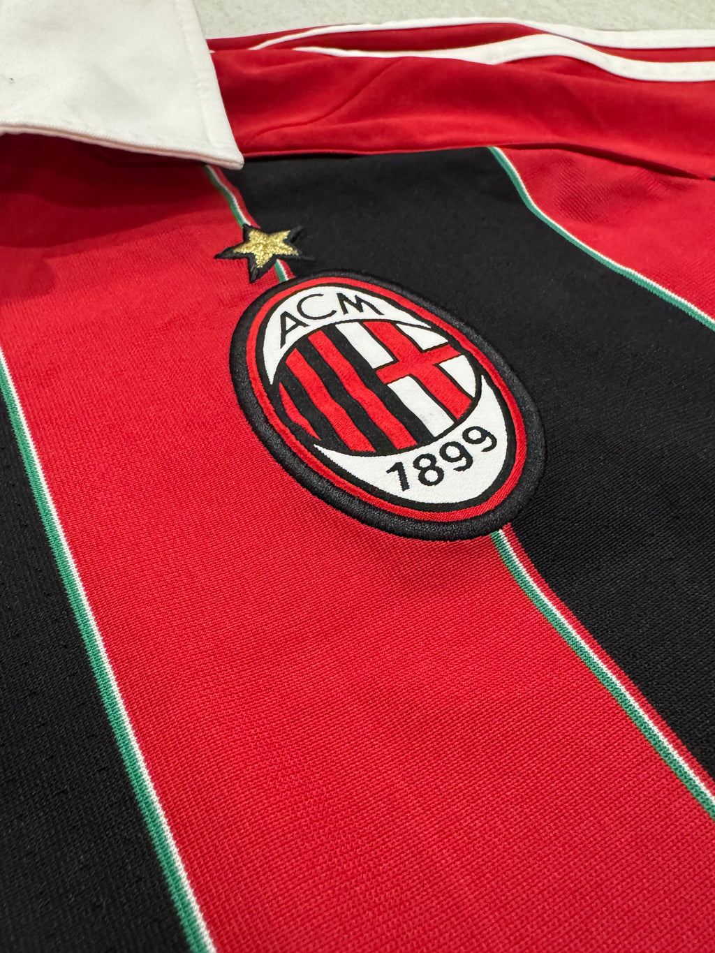 2012/13 AC Milan Home Size L Seedorf - label detail