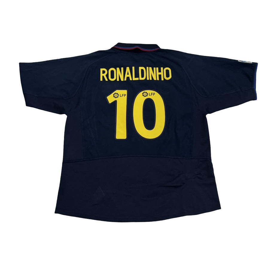 2003/04 FC Barcelona Third Size XL Ronaldinho