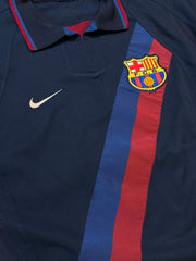 2002/03 FC Barcelona Away Size M Iniesta