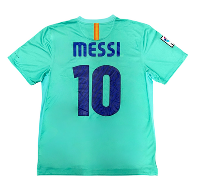 2010/11 FC Barcelona Away Size L Messi