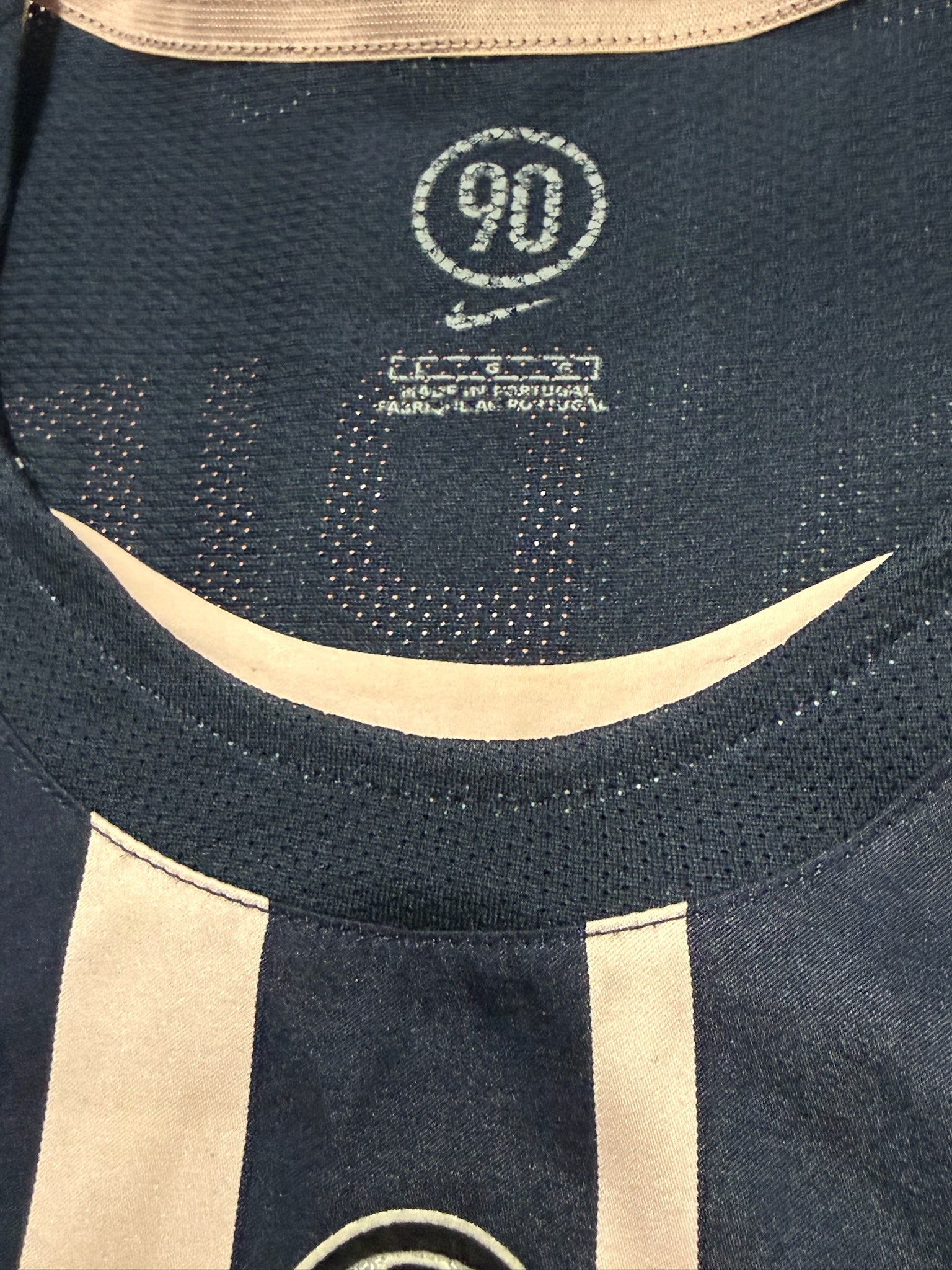 2004/05 Juventus Away Size L Del Piero - label detail