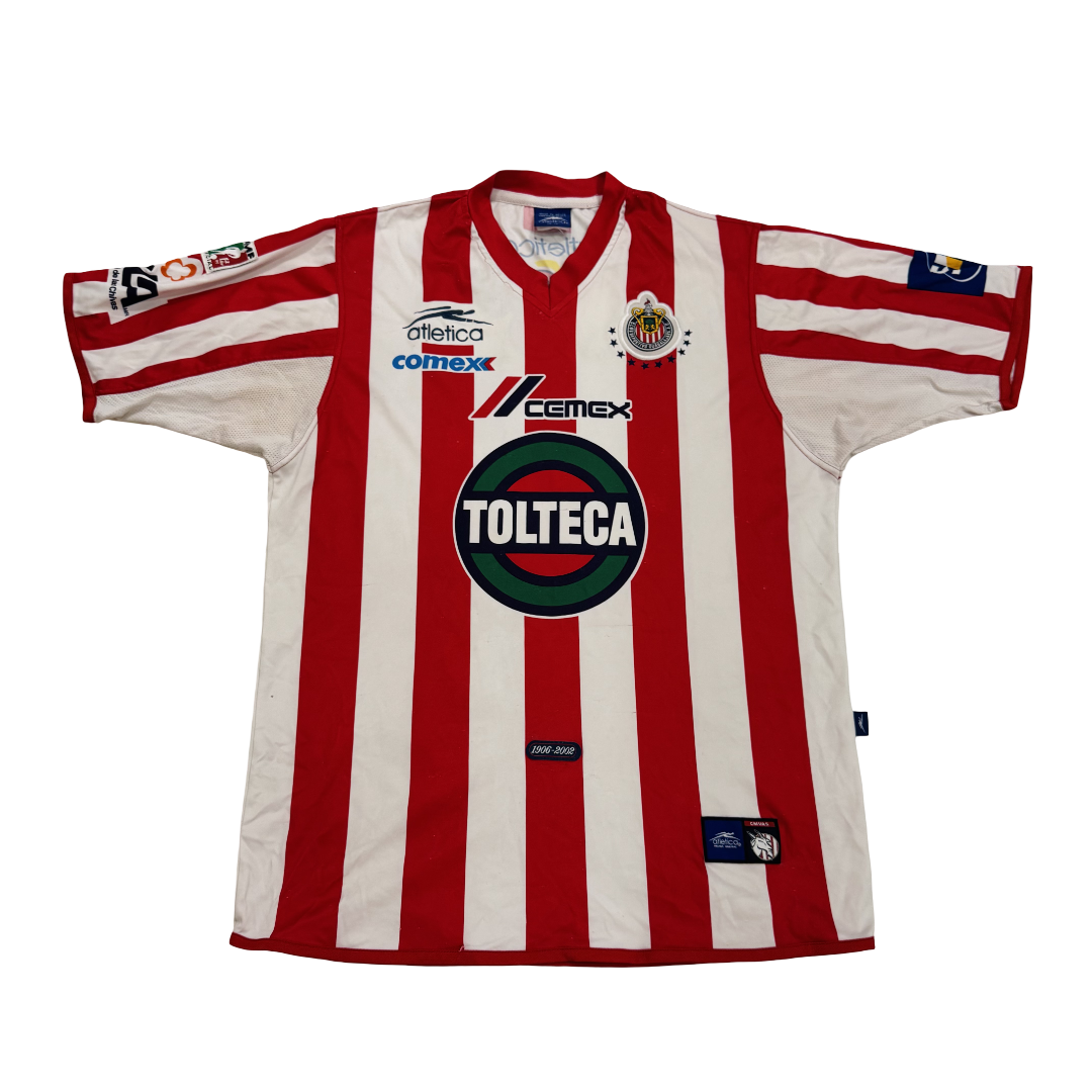2001/02 Chivas de Guadalajara Home Size XL - front view