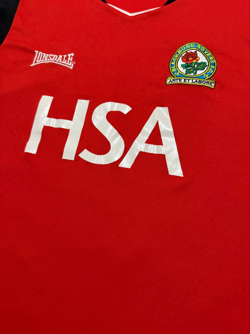 2004/05 Blackburn Rovers Away Size L - close-up detail