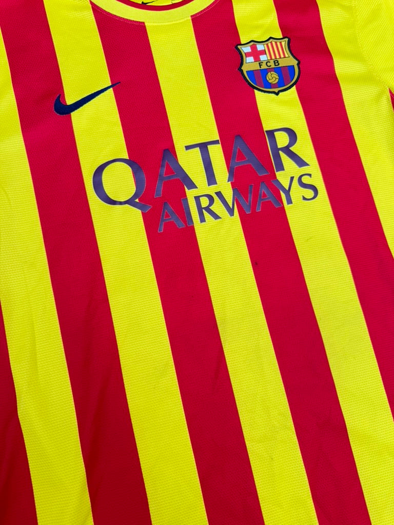 2013/15 FC Barcelona Away Size L Messi