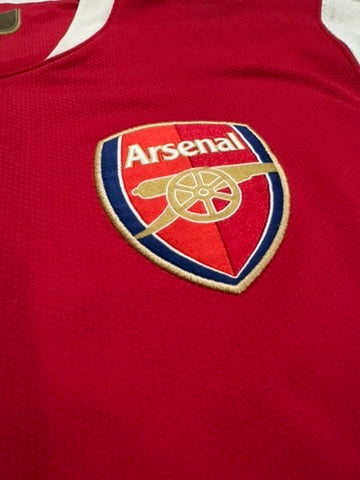 2006/08 Arsenal Home Size M Henry - label detail
