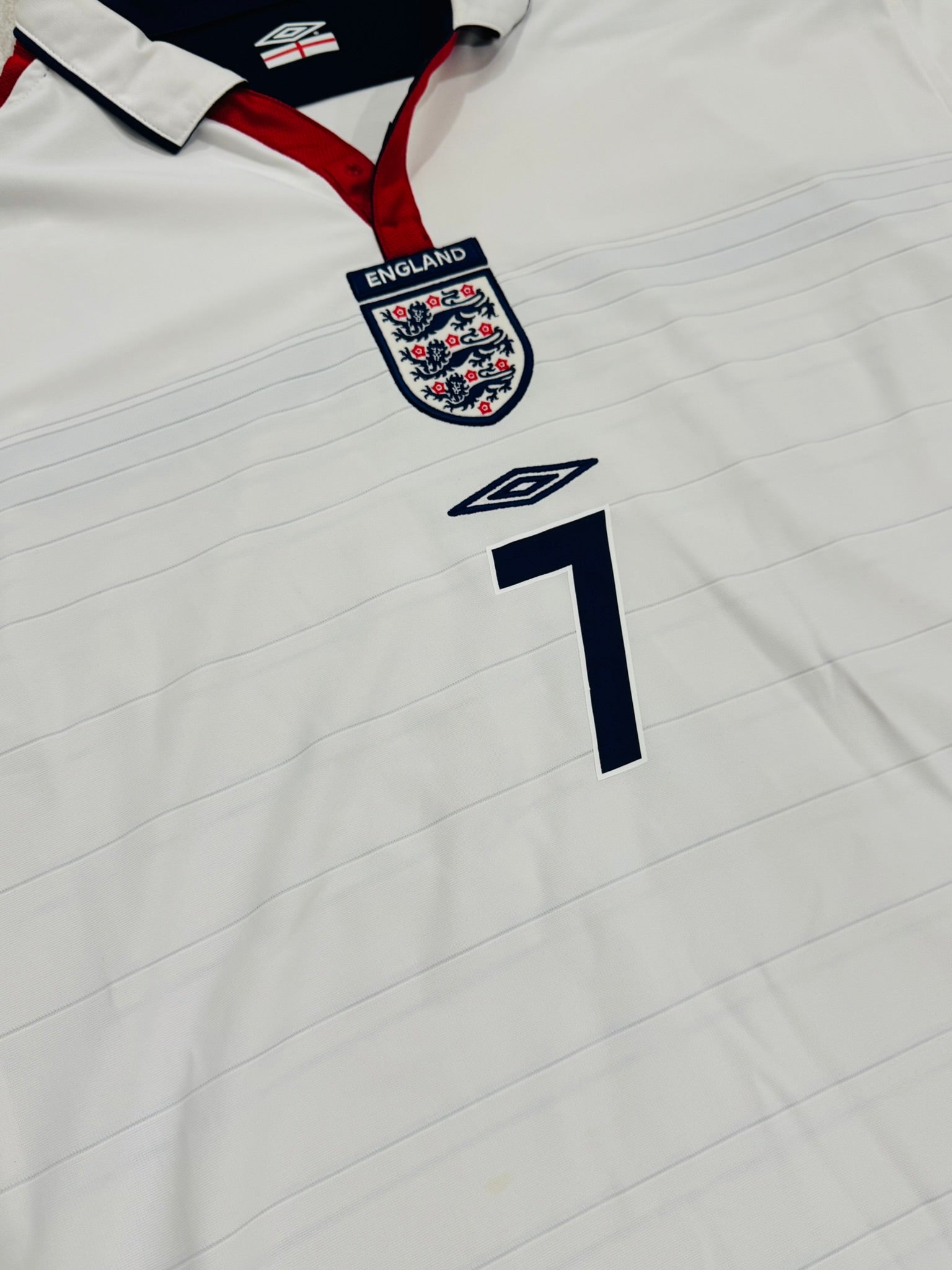 2003/05 England Home Size XL Beckham