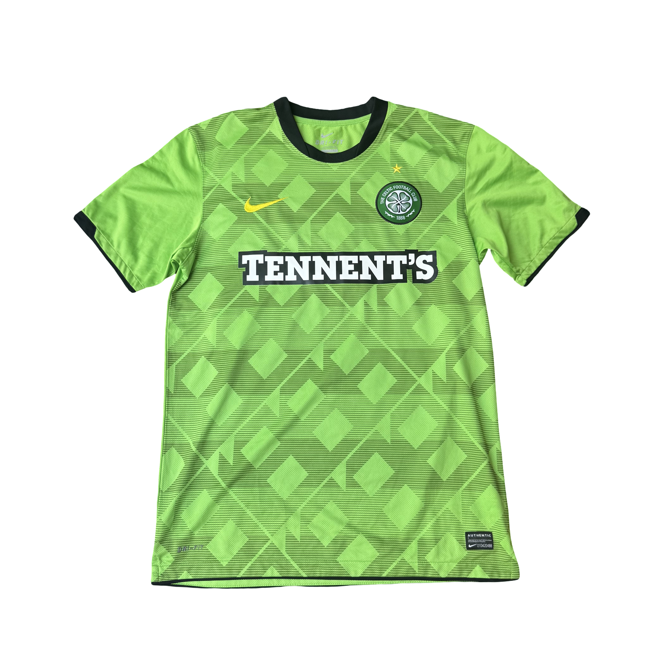 2010/11 Celtic Away Size M Ljunberg - back view